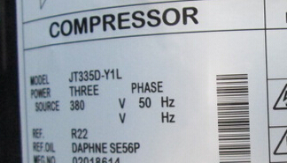JT335D-Y1L全新大金12HP匹 热泵 中央空调压缩机